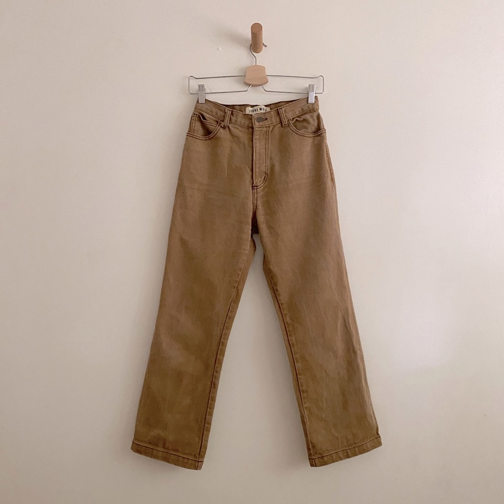 Lykke Wullf brown cowgirl jeans size 4